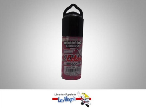 [7590015006164] BORDADO LIQ BRI LB109 32,5CC VINOTINTO MARCA ORO COLOR   