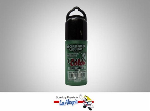 [7590015006232] BORDADO LIQ BRI LB116VERDE INTENSO MARCA ORO COLOR   