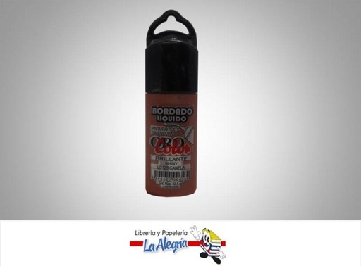 [7590015006560] BORDADO LIQ BRI LB128 32,5CC CANELA MARCA ORO COLOR   