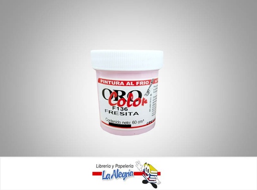 [7590015008588] PINTURA AL FRIO 60CC F136 FRESITA MARCA ORO COLOR   