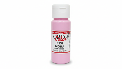 [7590015008595] PINTURA AL FRIO 60CC F137 MORA MARCA ORO COLOR   