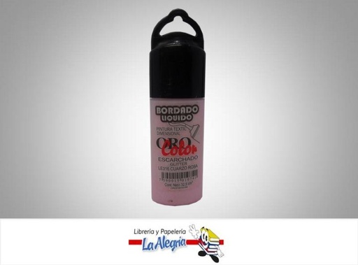[7590015010741] BORDADO LIQ ESC LE316 32,5CC CUARZO ROSA MARCA ORO COLOR   