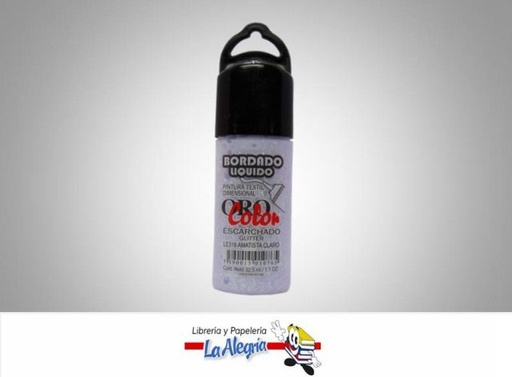 [7590015010765] BORDADO LIQ ESC LE318 32,5CC AMATISTA CL MARCA ORO COLOR   