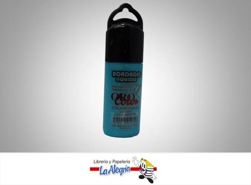 [7590015010796] BORDADO LIQ ESC LE321 32,5CC APATITA MARCA ORO COLOR   