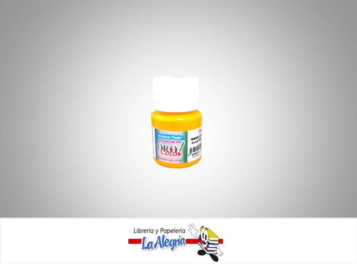 [7590015035799] PINTURA PARA TELA TX401 30 CC AMARILLO NEON MARCA ORO COLOR