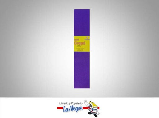 [7591018055807] PAPEL CREPE 50X200CM MORADO UND MARCA BAMBARY   
