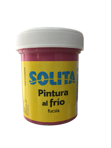 [7591147017172] PINTURA AL FRIO 60ML FUCSIA MARCA SOLITA   