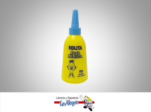 [7591147211150] PEGA LIQUIDA BLANCA 115G REFS-21-115 MARCA SOLITA   