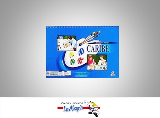[7591175021776] BLOCK DIBUJO ESPIRAL REF 026220B32 16 HOJAS MARCA CARIBE