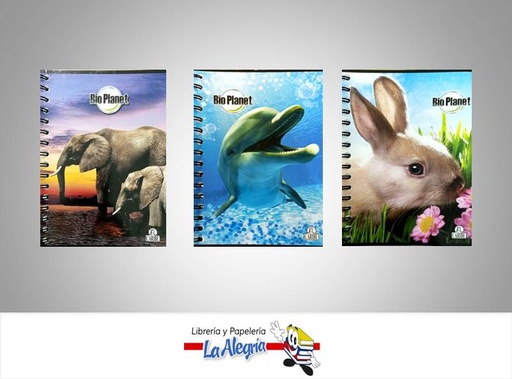 [7591175023633] LIBRETA ESPIRAL 15X21CM 6MAT 168H    