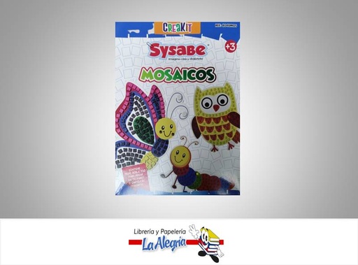 [7591213022772] FIGURA KIT FOAMY MOSAICO MARCA SYSABE