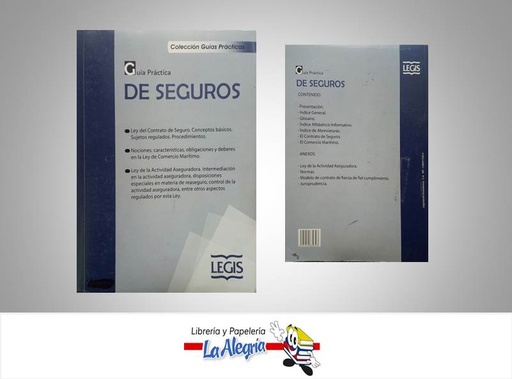 [7591252839393] GUIA PRACTICA DE SEGUROS  TEMATICA DERECHO   EDITORIAL LEGIS