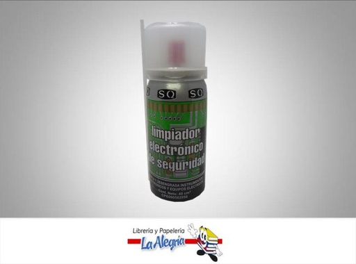 [7591260070771] LIMPIADOR ELECTRONICO DE SEGURIDAD 40ML MARCA SQ   
