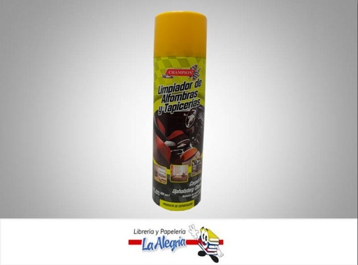 [7591273181624] SPRAY LIMPIADOR ALFOMBRAS/TAPICERIA 500 MARCA CHAMPION   