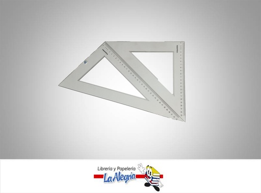 [7591447690778] JGO ESCUADRA ACRILICA S/BISEL 4560 MARCA MAYKA   