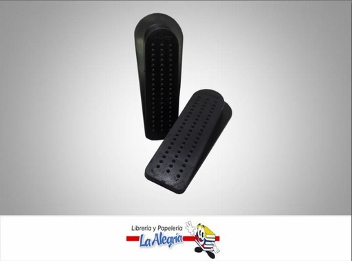 [7591507000769] CUNA PARA PUERTA 2PZAS NEGRO MARCA FERREINOX   