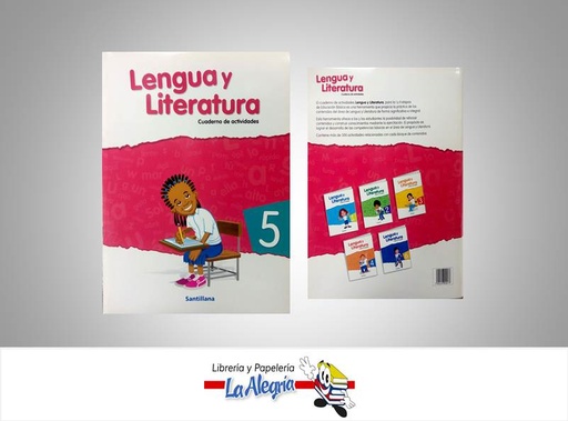[7591524010277] LENGUA Y LITERATURA 5 CUADERNO  TEMATICA EDUCACION AUTOR SILVA, EVELYN EDITORIAL SANTILLANA