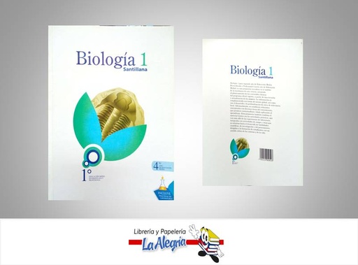 [7591524010543] BIOLOGIA 1 AÑO EDUCACION MEDIA DIVERSIFICADA SANTILLANA  TEMATICA BIOLOGIA AUTOR SANTILLANA EDITORIAL SANTILLANA
