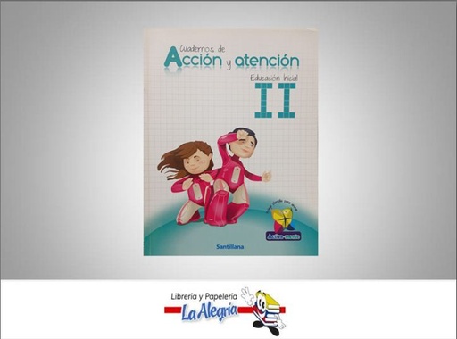 [7591524013339] CUADERNOS DE ACCION Y ATENCION INI II  TEMATICA EDUCACION AUTOR NAVARRO CARMEN EDITORIAL EDITORIAL SANTILLANA