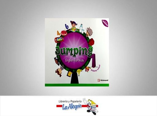 [7591524014251] JUMPING 1 ENGLISH FOR KIDS  TEMATICA INGLES AUTOR NAVARRO CARMEN EDITORIAL EDITORIAL RICHMOND