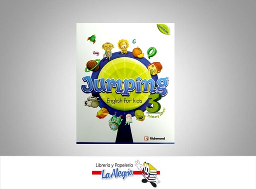 [7591524014299] JUMPING 3 ENGLISH FOR KIDS  TEMATICA INGLES AUTOR NAVARRO CARMEN EDITORIAL EDITORIAL RICHMOND