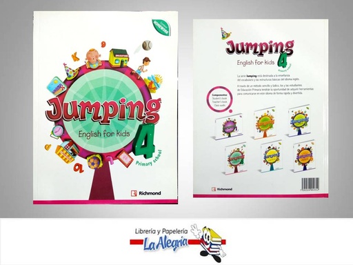[7591524014312] JUMPING 4 ENGLISH FOR KIDS TEMATICA IDIOMAS AUTOR NAVARRO CARMEN EDITORIAL EDITORIAL RICHMOND