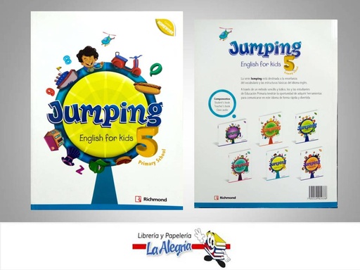 [7591524014336] JUMPING 5 ENGLISH FOR KIDS  TEMATICA IDIOMAS AUTOR NAVARRO CARMEN EDITORIAL RICHMOND PLUBLISHING S.A