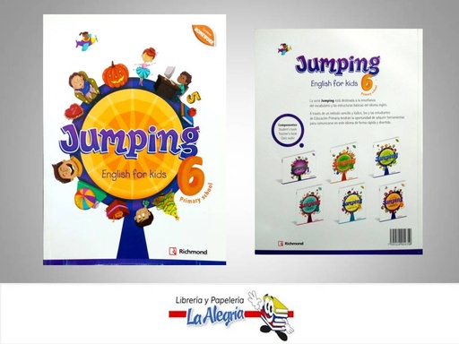 [7591524014350] JUMPING 6 ENGLISH FOR KIDS  TEMATICA IDIOMAS AUTOR NAVARRO CARMEN EDITORIAL RICHMOND PLUBLISHING S.A