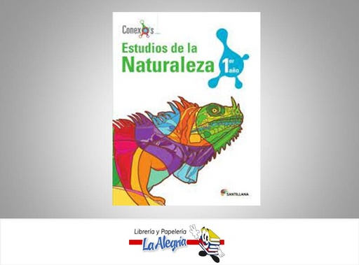 [7591524014503] ESTUDIOS DE LA NATURALEZA 1 AÑO CONEXOS  TEMATICA BIOLOGIA AUTOR NAVARRO CARMEN EDITORIAL EDITORIAL SANTILLANA