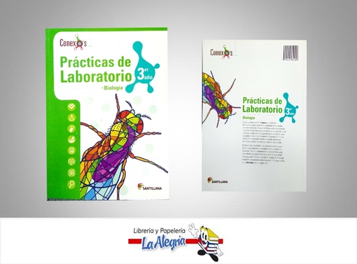 [7591524014589] BIOLOGIA 3er AÑO PRACTICA CONEXOS  TEMATICA BIOLOGIA AUTOR NAVARRO CARMEN EDITORIAL EDITORIAL SANTILLANA