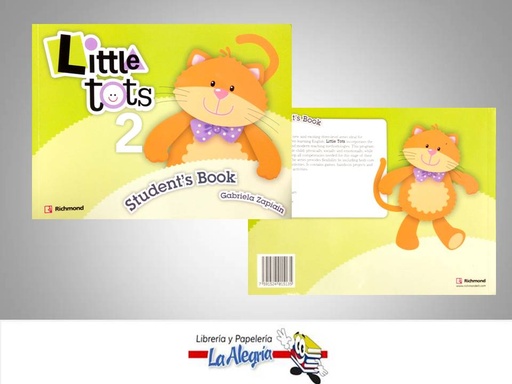 [7591524015135] LITTLE TOTS 2 STUDENT'S BOOK  TEMATICA IDIOMAS AUTOR ZAPIAIN, GABRIELA EDITORIAL RICHMOND