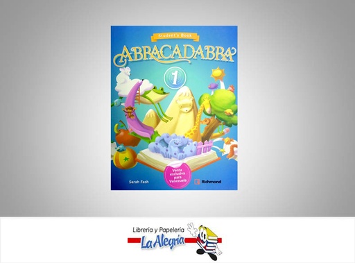 [7591524016071] ABRACADABRA 1 STUDENTS BOOK  TEMATICA INGLES AUTOR FASH SARAH EDITORIAL RICHMOND
