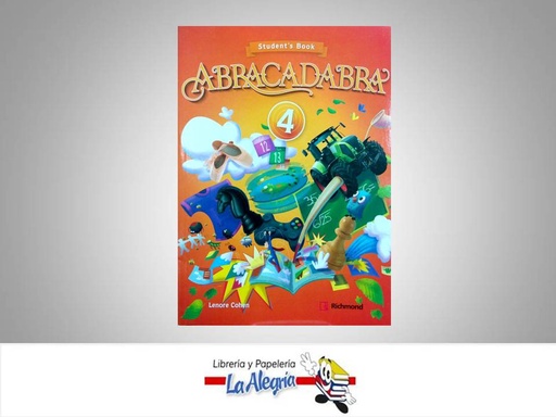 [7591524016101] ABRACADABRA 4 STUDENT'S BOOK TEMATICA IDIOMAS AUTOR COHEN LENORE EDITORIAL EDITORIAL RICHMOND