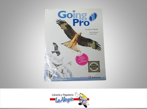 [7591524017023] GOING PRO 1 STUDENTS BOOK TEMATICA INGLES AUTOR S.BREWSTER/A,LANE EDITORIAL RICHMOND