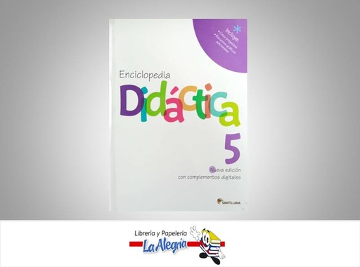 [7591524018556] ENCICLOPEDIA DIDACTICA 5 TEMATICA EDUCACION EDITORIAL SANTILLANA