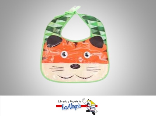 [7591525105156] BABERO PLASTICO 30X27 CM TIGRE MARCA CAPI   