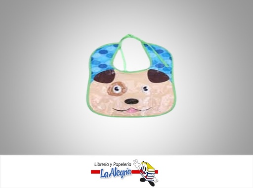 [7591525105170] BABERO PLASTICO 30X27 CM PERRO MARCA CAPI   