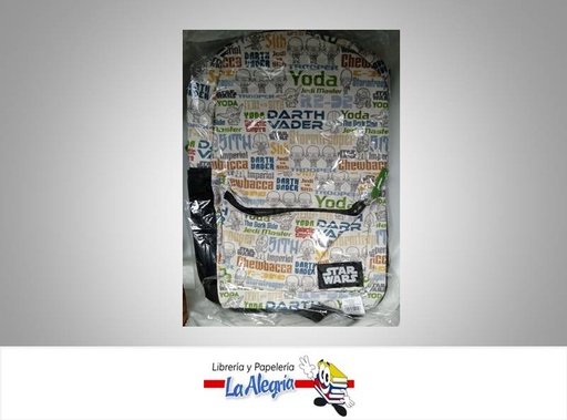 [7591525129053] MORRAL/CARTUCHERA/LONCHERA STARWARS MARCA CAPI   