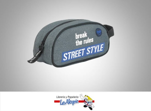 [7591525129343] CARTUCHERA OVALADO ENERGY STREET STYLE MARCA CAPI   