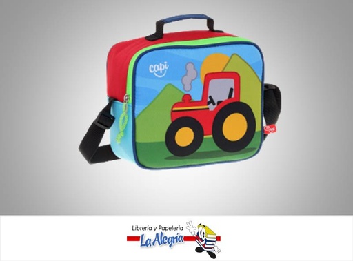 [7591525129459] LONCHERA TERMICA KID TRACTOR 12310104 MARCA CAPI
