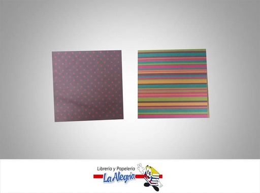 [7591615000156] TARJETA DE REGALO 5,3X5,8 CM PUNTOS/RAYA MARCA CANVAS   