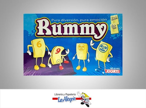 [7591686049511] JUEGO RUMMY MARCA JOGUETS   