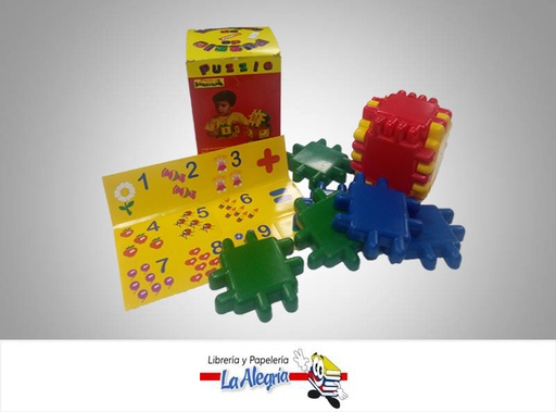 [7591686181358] CUBOS PLAST ROMPECABEZA MARCA JOGUETS   