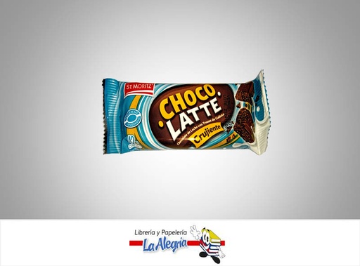 [7591720031632] CHOCOLATE CRUJIENTE 32GR UND MARCA ST.MORITZ   