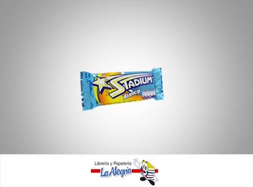 [7591720032127] CHOCOLATE STADIUM BLANCO 25GR UND MARCA ST.MORITZ   