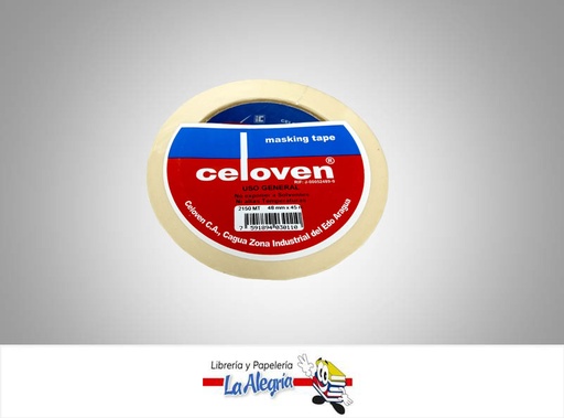 [7591894030110] TIRRO BLANCO 2150 48MM X 45M MARCA CELOVEN   