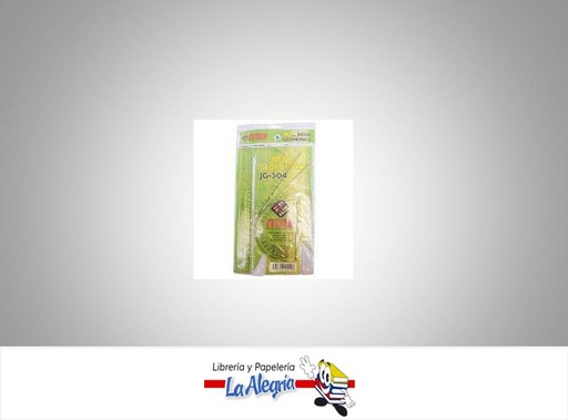 [7592302002293] JUEGO GEOMETRICO ACRILICO 30 CM 4 PZ MARCA ITECA   