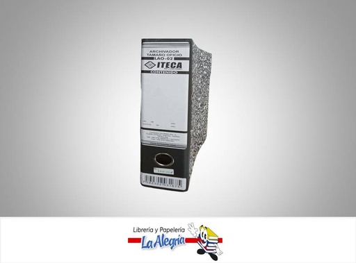 [7592302031675] ARCHIVADOR LOMO ANCHO OFICIO ITECA MARCA ITECA   