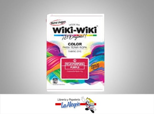 [7592340000336] WIKI-WIKI ROJO PURPURA 15G UND MARCA WIKI-WIKI   