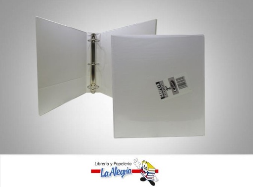 [7592474300302] CARPETA 3 AROS 2'' CARTA BLANCA MARCA LIDER   